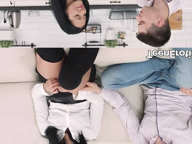 Black Haired Temptress Jessica Lincoln Takes a Fucking from Her Boyfriend