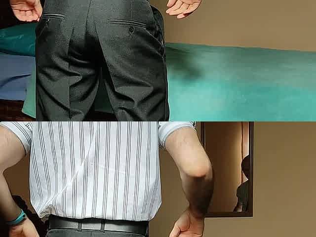 Hairy businessman striptease, fingering big ass, jerking off and cumming by Louis Ferdinando