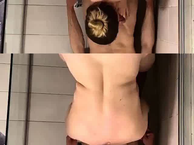 Big Tits Chubby Girl Fucked in Shower by Big Cock