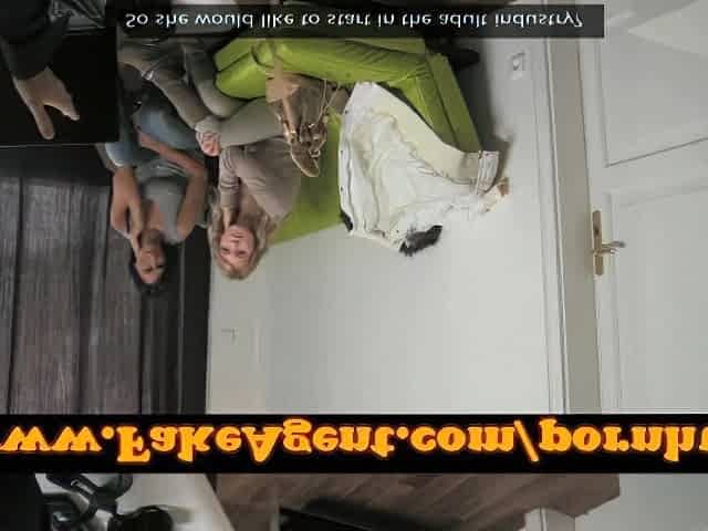 FakeAgent 2 beauties make me cum quiick