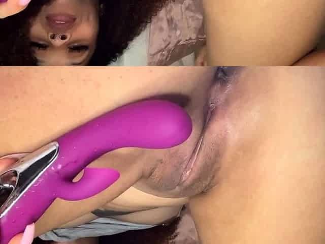 Cumshot amateur MILF suck and jerks dude