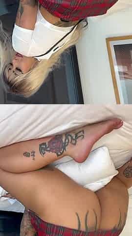 sexy schoolgirl riding