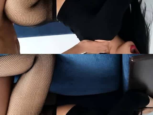 Hard Sofa Sex With My Big-Cock Neighbor - Creamy Teen Orgasm