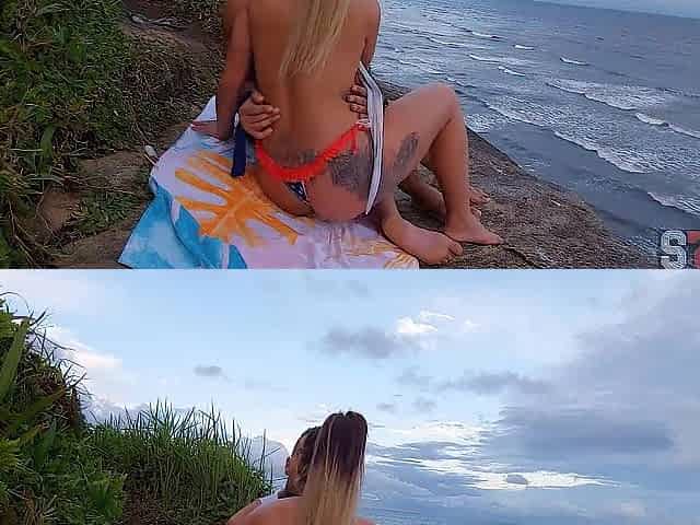 I HAD SEX WITH A HAWT BLOND I MET ON THE BEACH