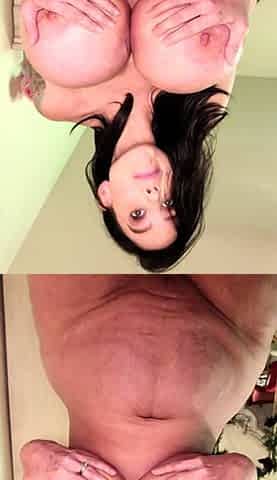 Big boobs milf masturbates with her dildo