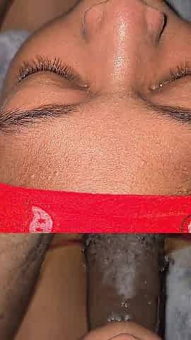 Black Teen gets coarse mouth screw