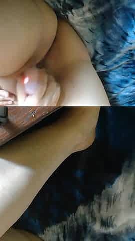 Chubby Bella Masturbation with Flower Vibrator