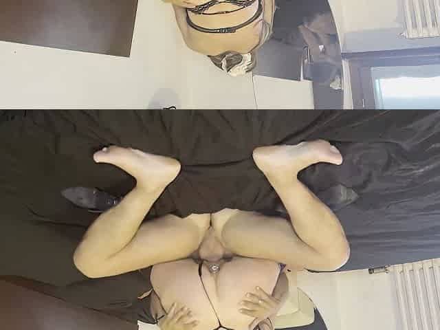 Come...i Want Your Cock , So The Busty Girl Was Satisfied With A Double