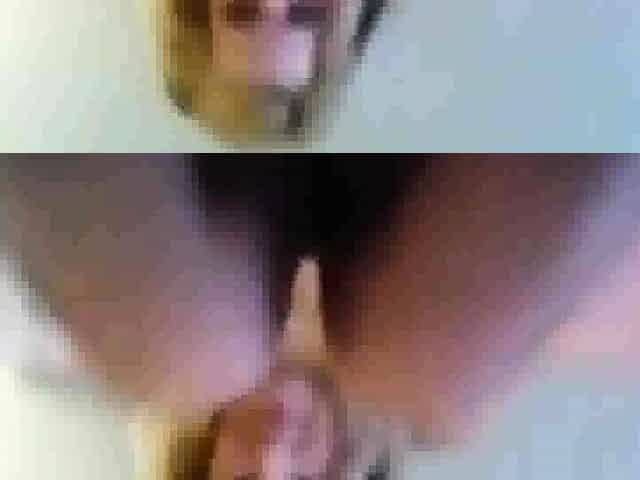 Dildo in my butthole while rubbing clit