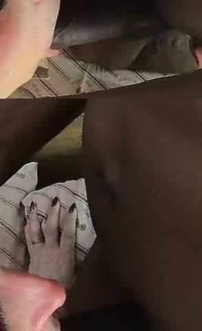 Wife Vs BBC, Married Woman Can't Believe Her Eyes When She Sees the Size of His Erect Penis.