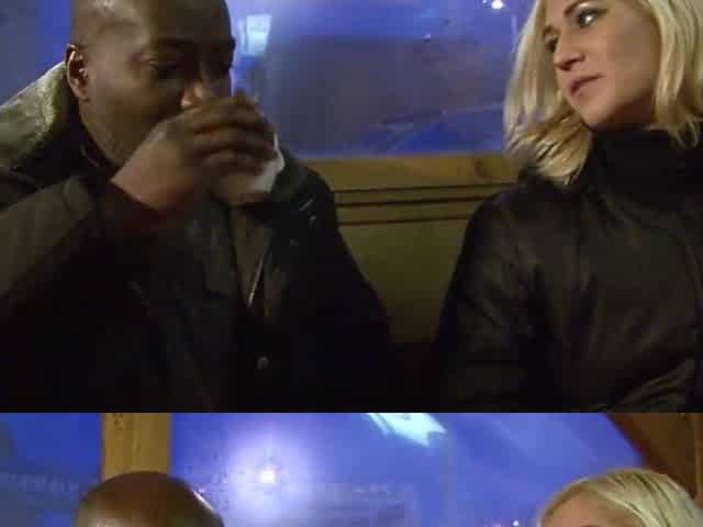 Golden-haired Linda Ray Sucking and Banging Ebony Wang