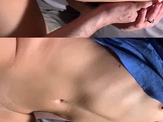Big Tit Amateur BJ and Cumshot
