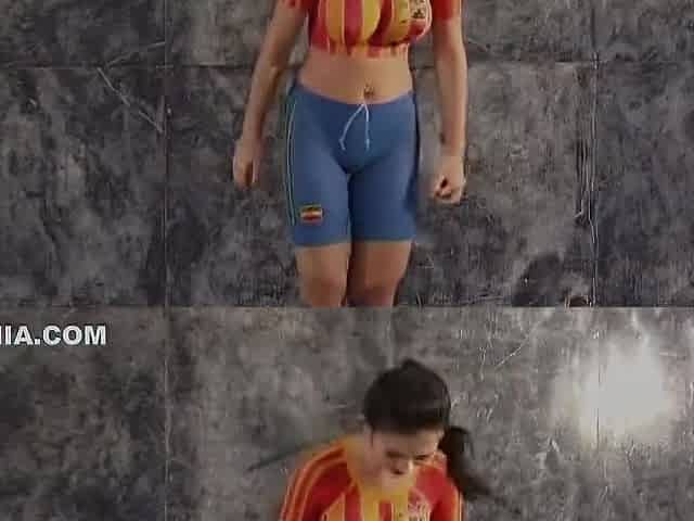 Soccer Girls Getting Their Pictures Taken