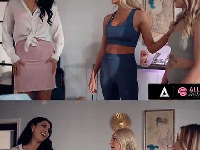 Anna Clouds, Claire Clouds And Anna Claire Clouds - 2 Hot Masseuse Take Care Of Wet Clients Pussy Together