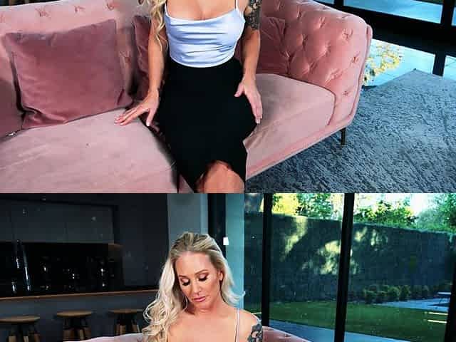 JOI Boob Tease With Tattooed Cougar Alexis Malone