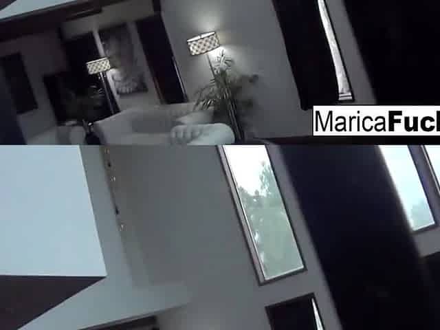 Marica Hase : Hottie Marica Hase records herself masturbating