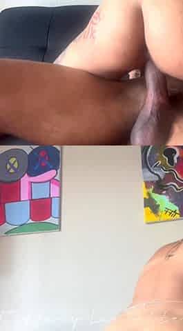 Ebony stunning amateur teen party babes eat and ride cock