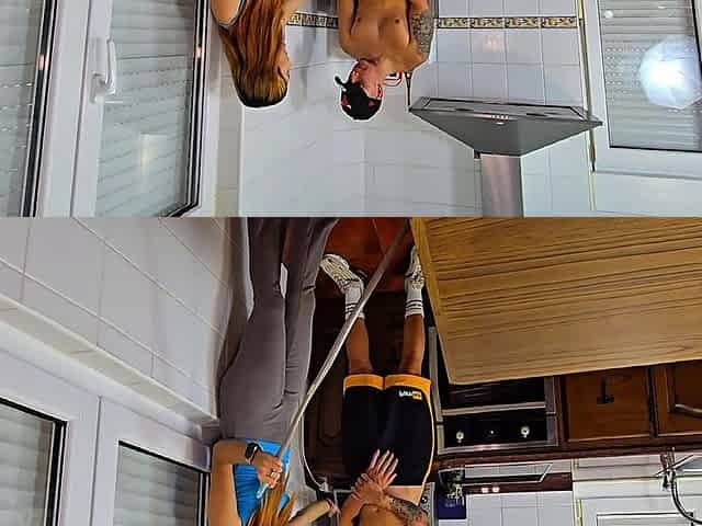 Sexy Wife Fucking in the Kitchen