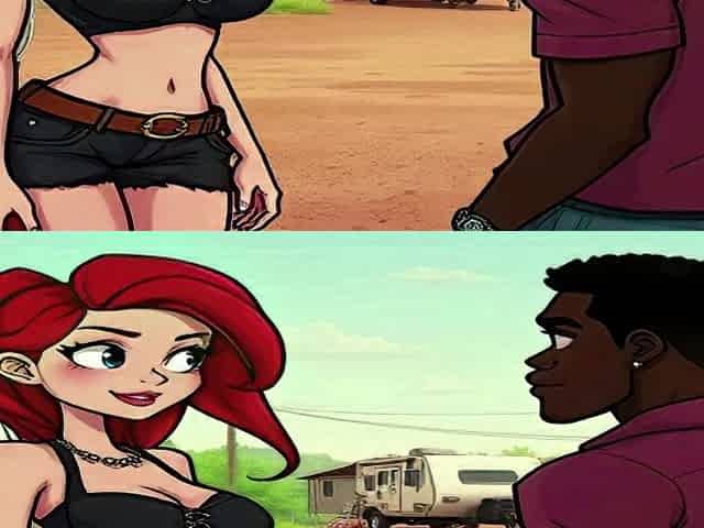 U Were Jealous and Now Your Angel is Sucking & Banging Large Ebony Schlong Erotic Trailer Park AUDIO Story