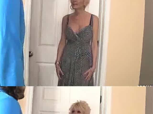 Horny mature lady Nikki Sixxx likes young big dicks, so