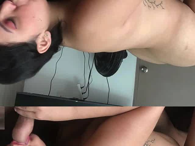 Melanie Caceres in Amateur Fucking with Her Horny Stepbrother