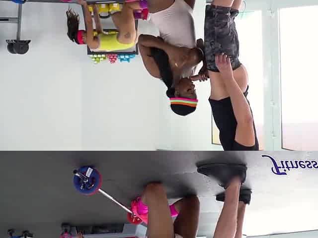 Ebony And Snatch Stacking Love