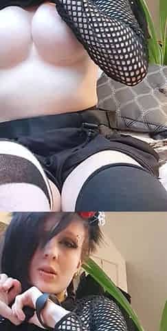 Hot brunette gives you a nice close up masturbation