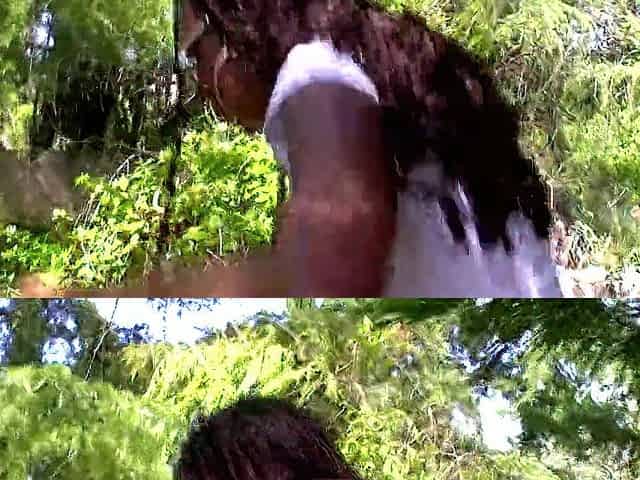 Teen black get her coochie rammed in the open