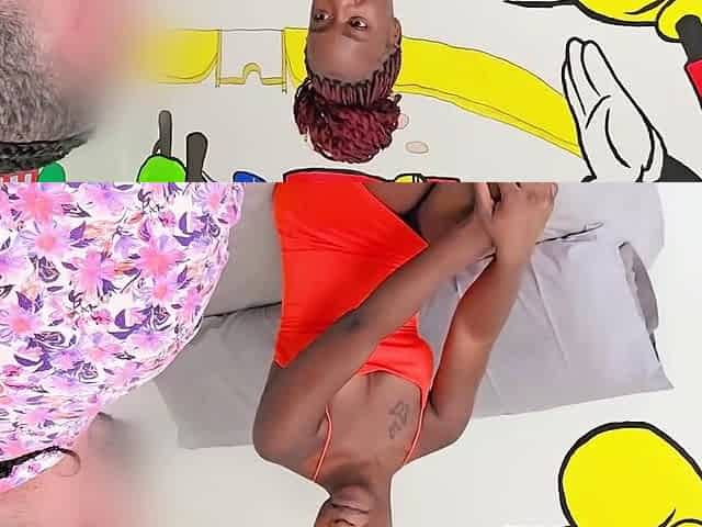 This cute EBONY girl ditched bible study