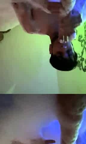 Horny brunette amateur with foot fetish sucks guys toe