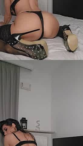 I Love to Tempt You in Hot Lingerie