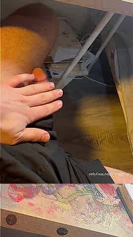 Suck my flawless cock whilst I trim my large bushy booty.
