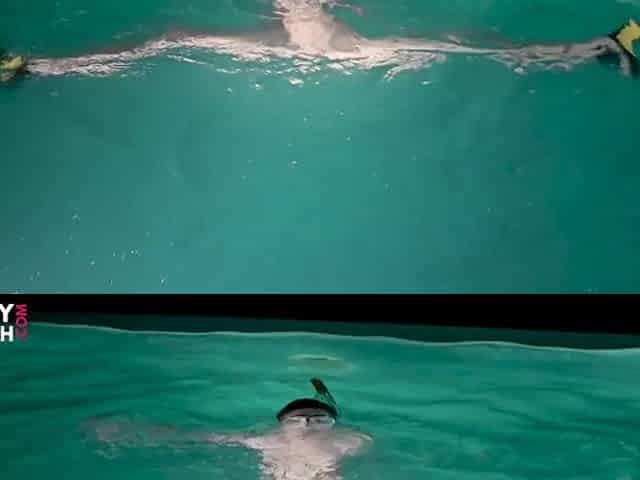 Naked Snorkel Night Slut Underwater Play