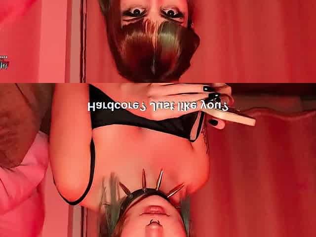 Alt Beauty Took Me To Her Abode To Give Me a Hardcore Fellatio