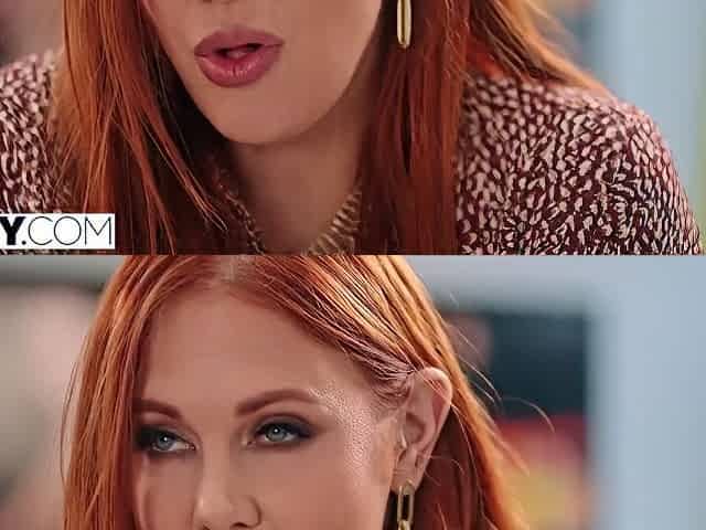 Office Double Penetration For A Redhead Bbw Milf And Her Employees