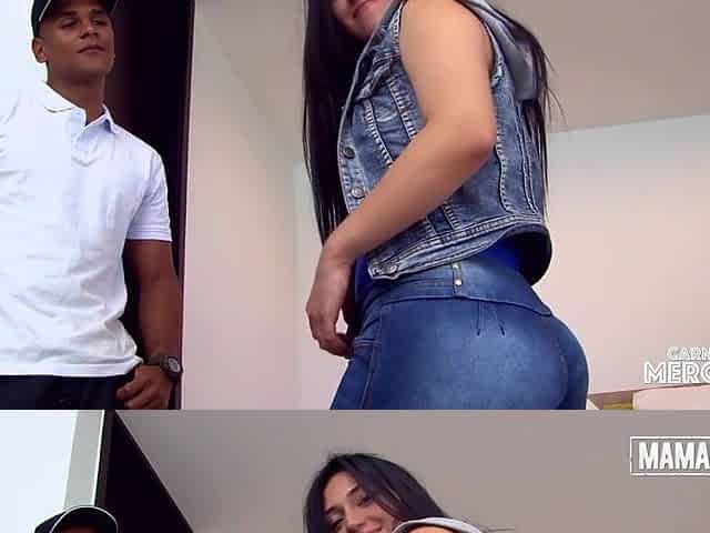 Biggest Butt Doxy Lola Oiled Up and Drilled Unfathomable - CARNE DEL MERCADO