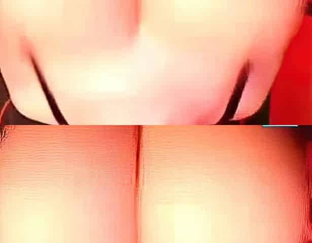Big-Titted Webcam Girl Oils Up Her Massive Boobs