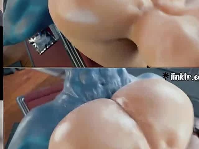 Asari and Ashley Sex Scene