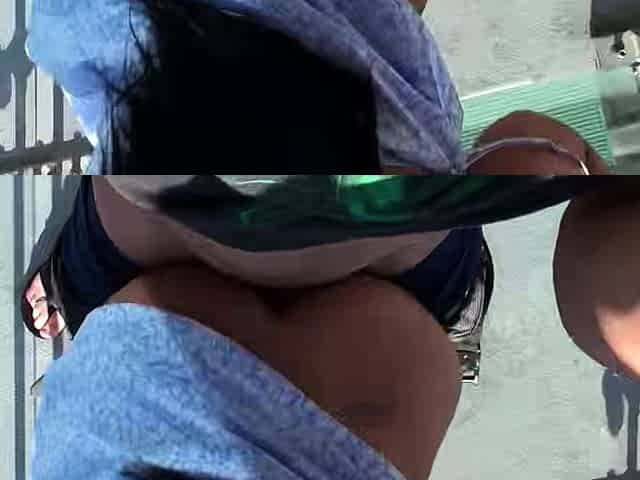 Real Couple with Big Boobs and Ass Wife at Risky Sextape
