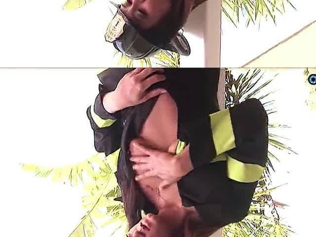 Firefighter Cece's Award is a impure, FACIAL for the brave rescuee