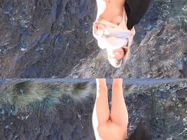 Perverted Leggy Teen 18+ Plays With Her Butthole