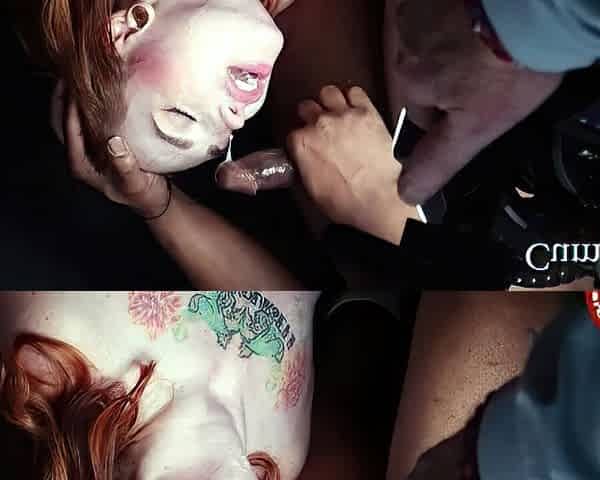 BlowBangGirls Adora Bell Cum Slut Redhead Gets Messy BTS