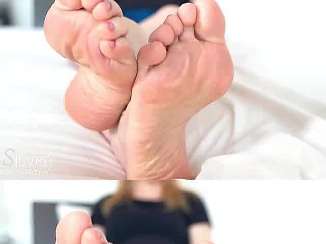 Sveta Silver Teasing U with her Flawless Feet