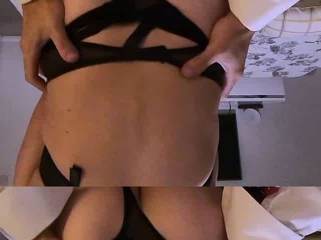 Bitch gives wam blowjob and handjob in pov scene
