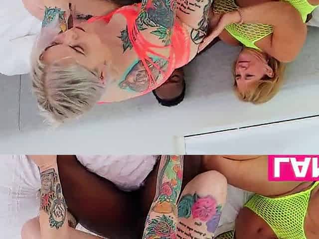 Step Mama Lana Lee Seduces Step Daughter's Boyfriend in Taboo 3some