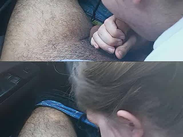 Teen licking and sucking up the shlong.