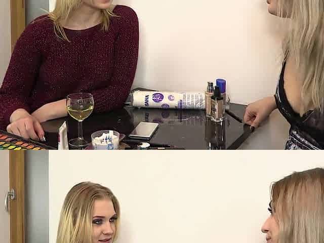 2 Polish angels in nylons and one male