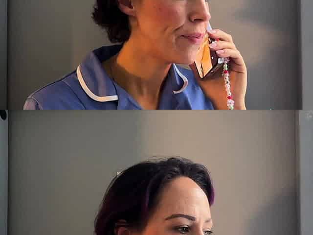 Cockhungry nurse doggystyled by grandpa
