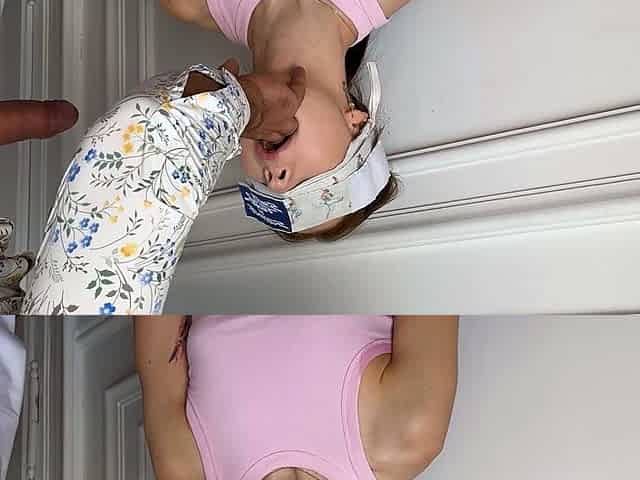 I turned this CUTE TEEN into a cock slut