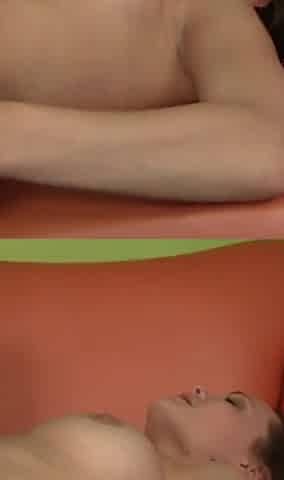 Monica Rise rides on boyfriend's huge dick and sucks it up